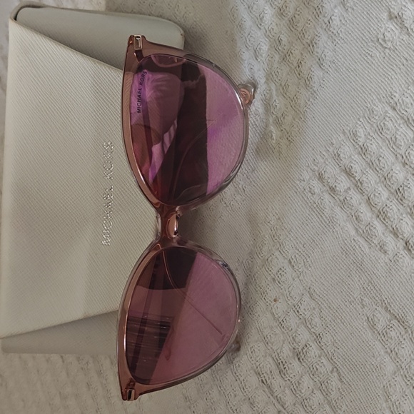 Michael Kors Cat EyeRose Gold Sunglasses